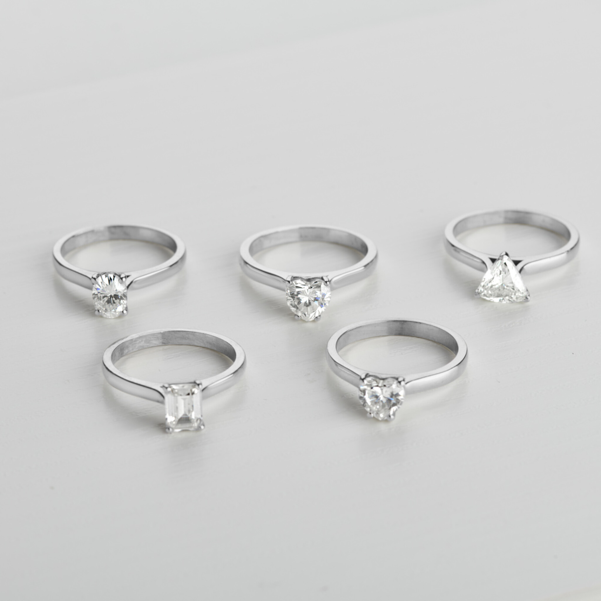 Best price sales moissanite rings