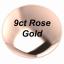9ct Rose Gold